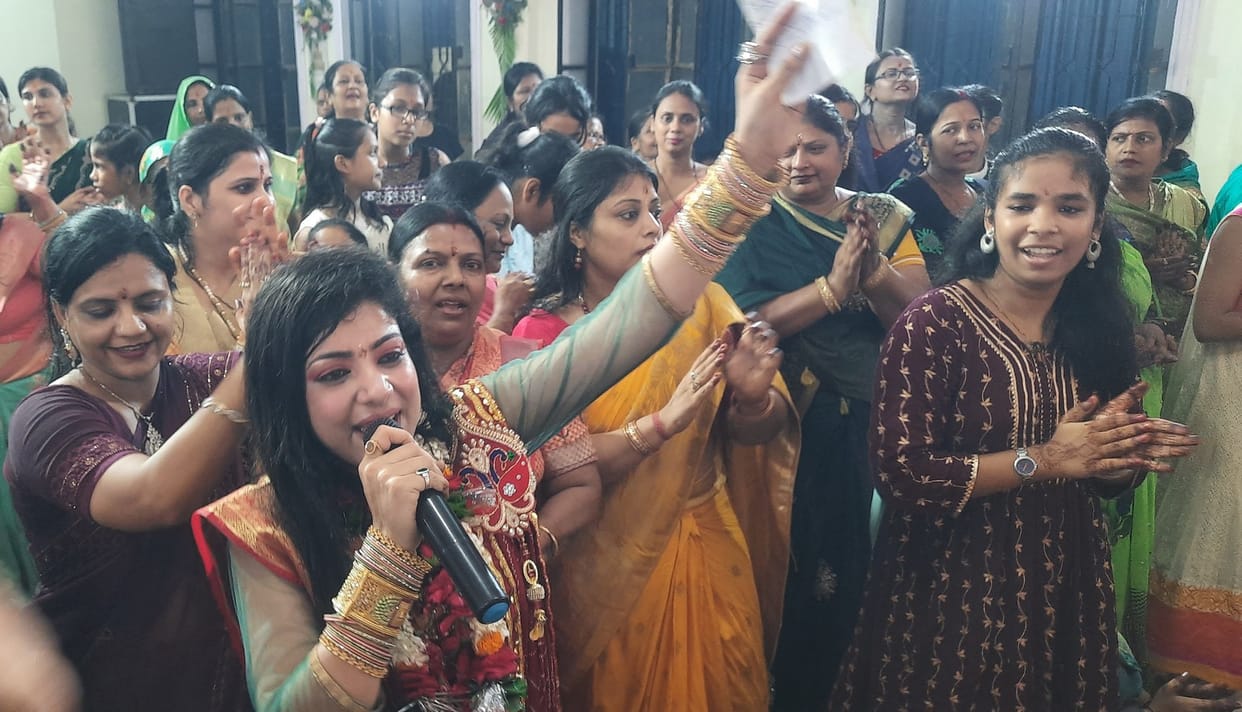 Grandmother Queen Sati was offered fifty-seven bhog