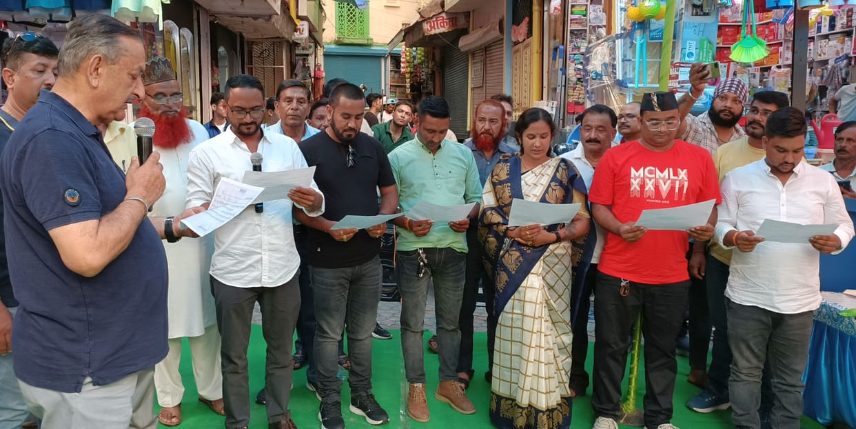 Oath administered to newly elected office bearers of trade union