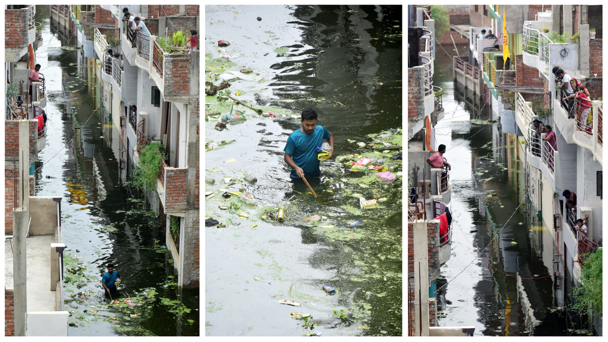 Flood made 'Refugee' in its own city, the localities got submerged