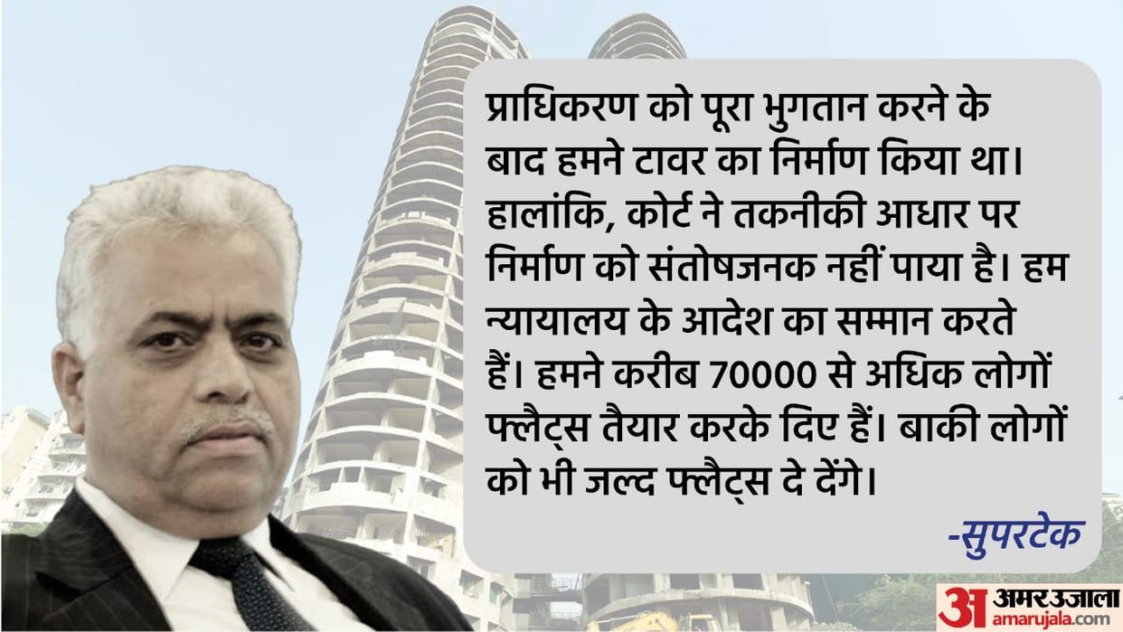 Supertech statement before the demolition of twin towers
