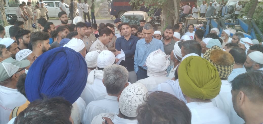 Two sides face to face in the dispute over burial, Ambala