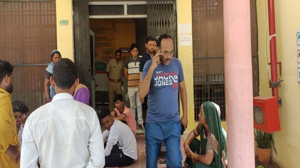 Student dies due to drowning in Mansi Ganga Mukut Mukharvind Temple in Govardhan