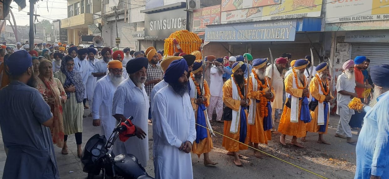 Ragi Jathas pleased the sangat with Kirtan, Ambala