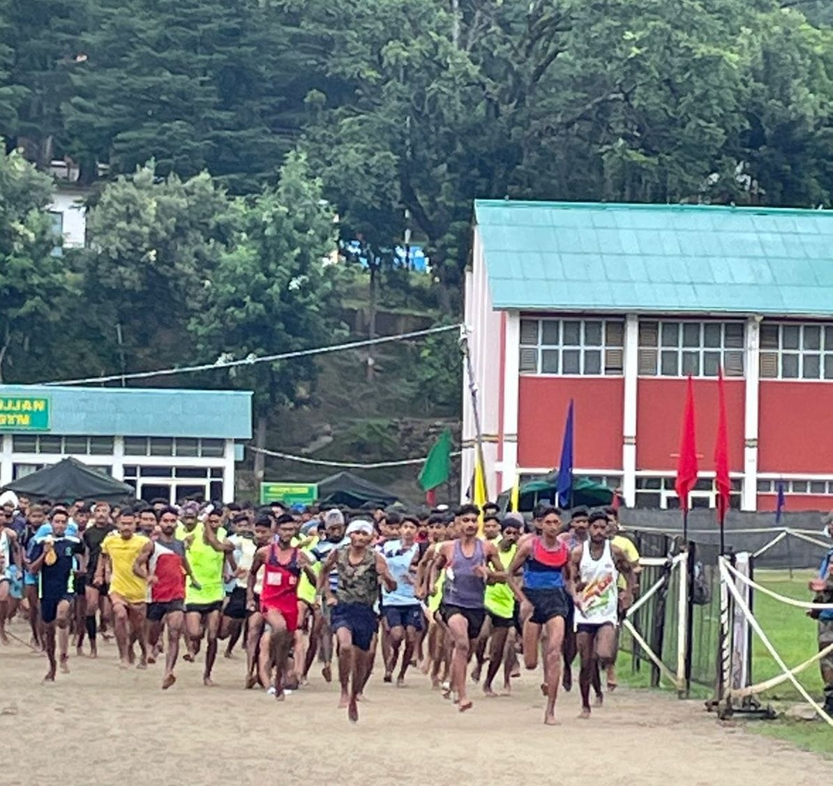 1987 Youths From US Nagar Run For Agniveer
