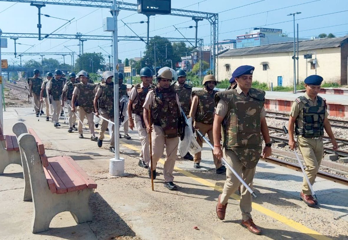 Aligarh News Alert in the district regarding the protest against Agneepath