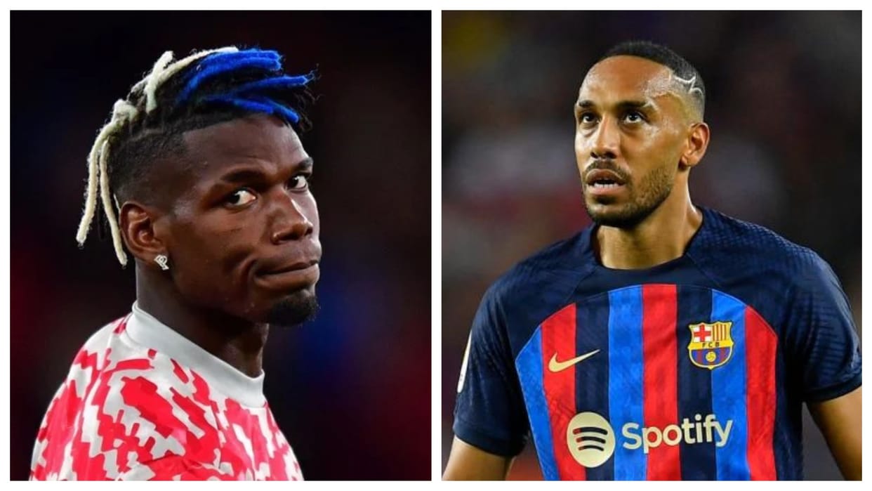 Barcelona Striker Aubameyang Victim Of Armed Home Robbery Paul Pogba threatened by men with assault rifles
