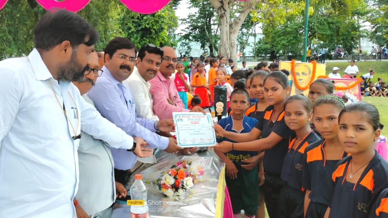 krida bharati organized kho kho competition