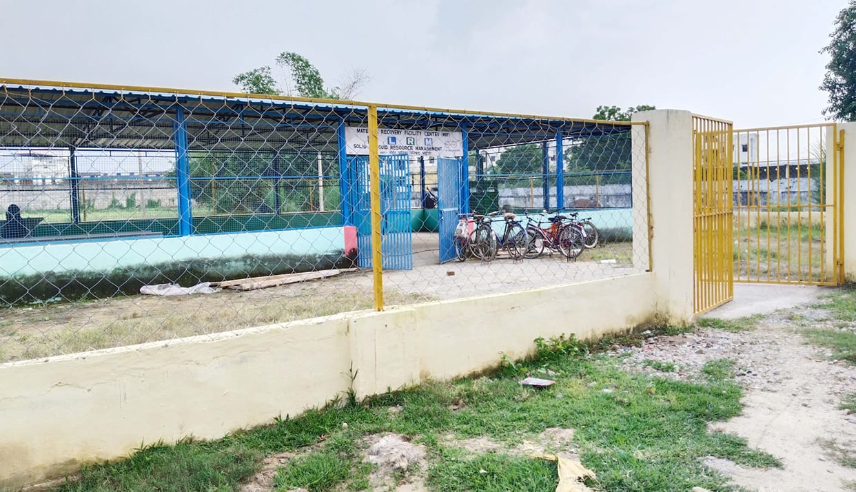 Machine came to MRF center, fertilizer will be made from garbage
