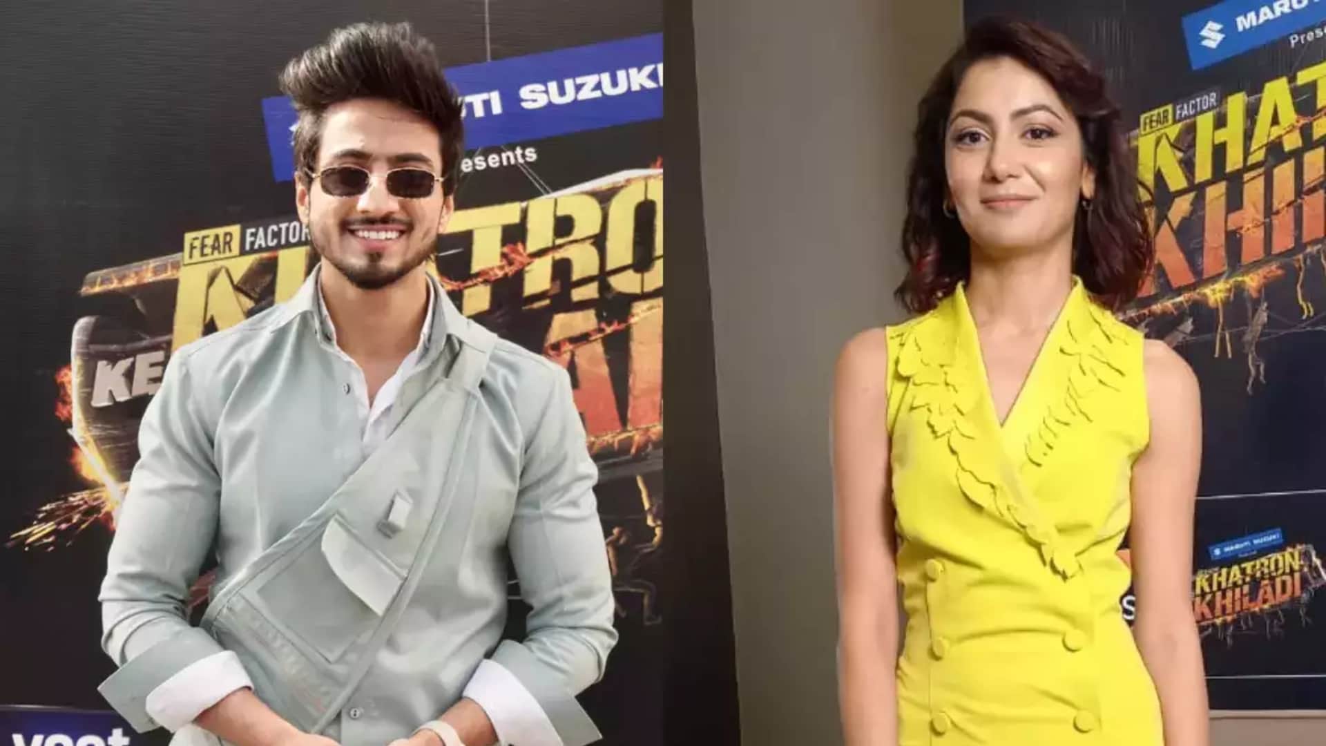 Khatron Ke Khiladi 12 Faisal Shaikh And Sriti Jha to re enter rohit Shetty show through wild card entry