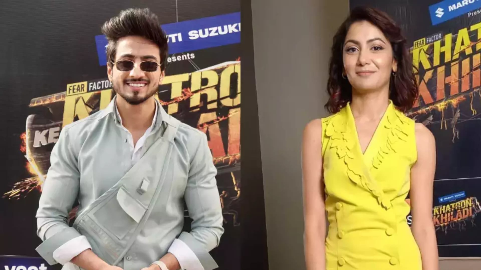 Khatron Ke Khiladi 12 Faisal Shaikh And Sriti Jha to re enter rohit Shetty show through wild card entry