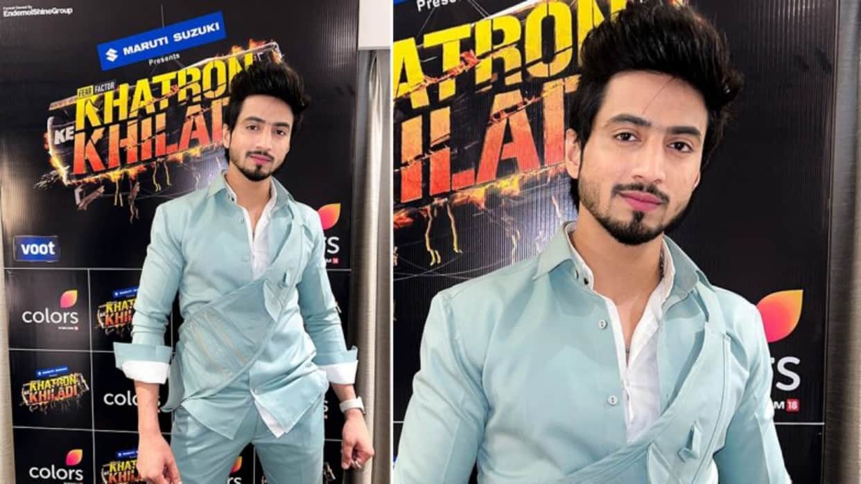 Khatron Ke Khiladi 12 Faisal Shaikh And Sriti Jha to re enter rohit Shetty show through wild card entry