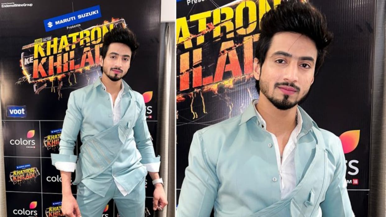 Khatron Ke Khiladi 12 Faisal Shaikh And Sriti Jha to re enter rohit Shetty show through wild card entry