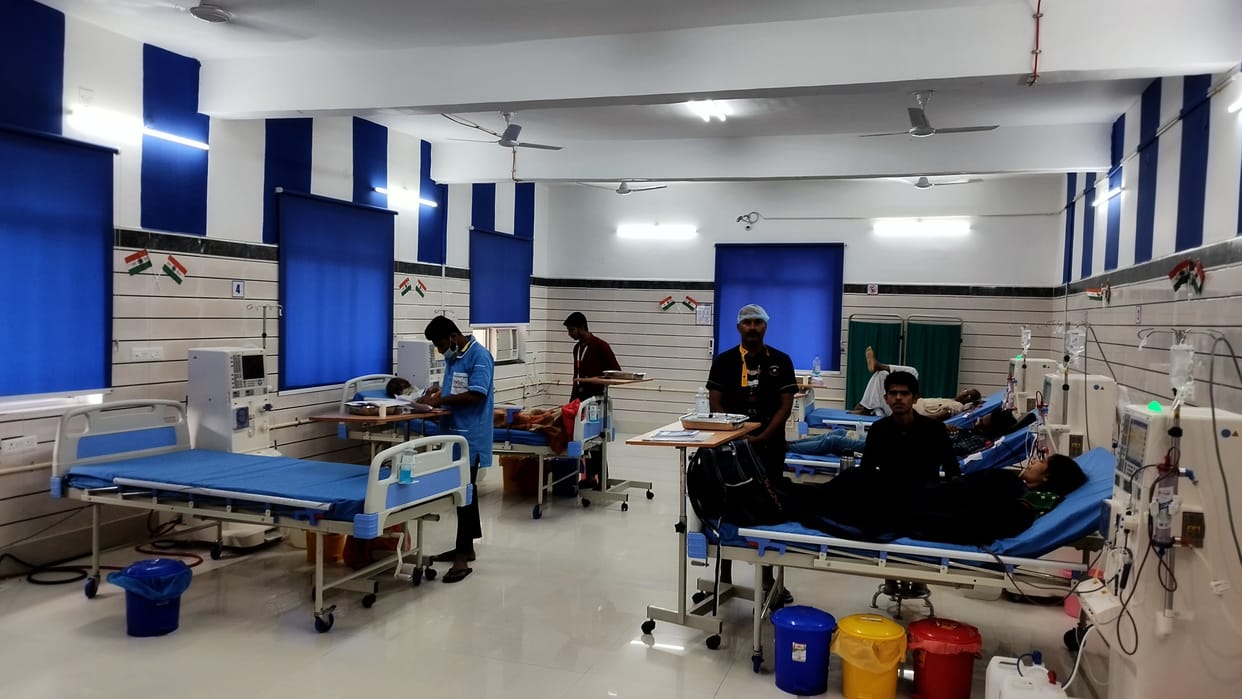 Patients have to wait for dialysis due to less machines