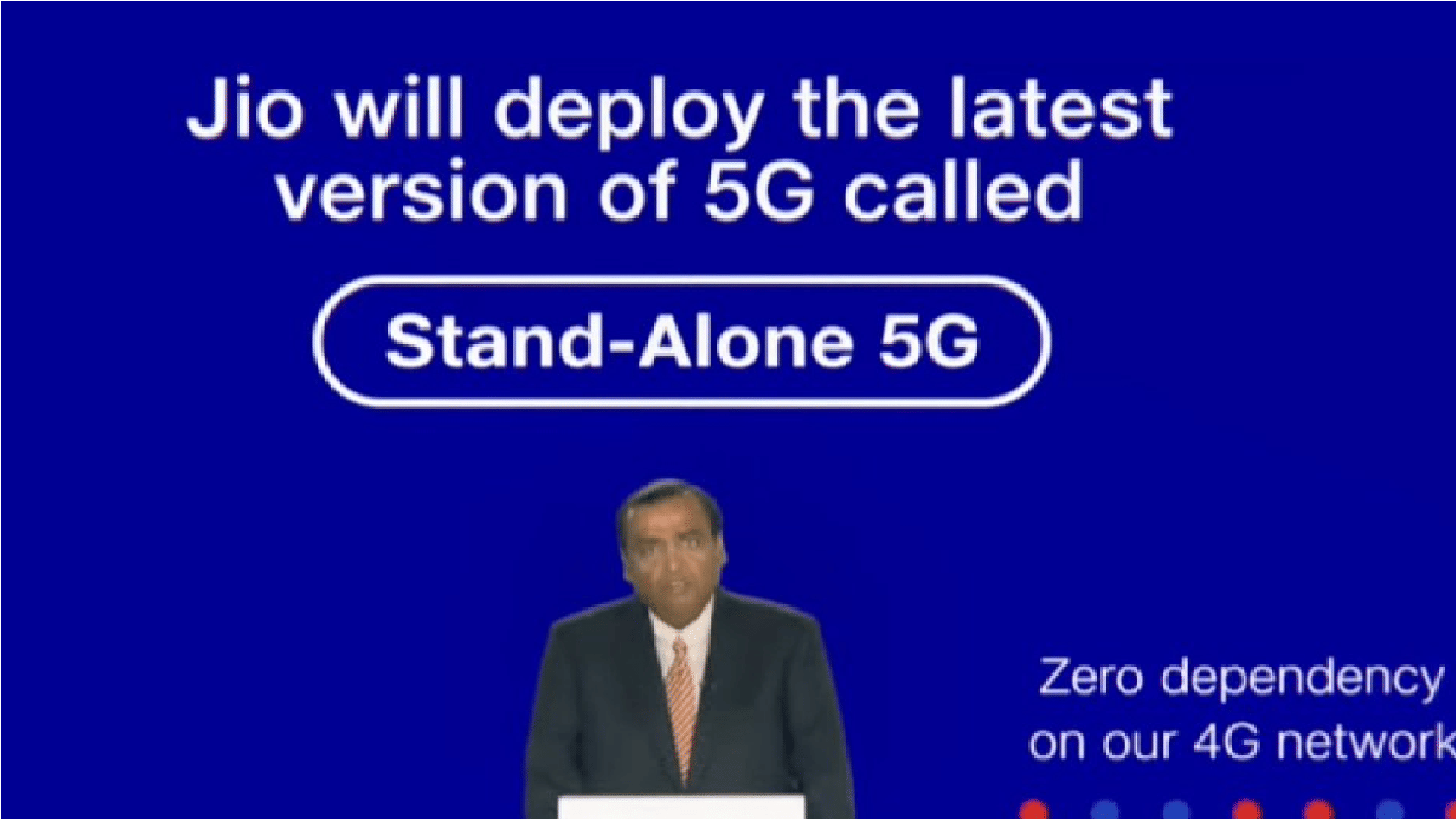 Jio Stand Alone 5G