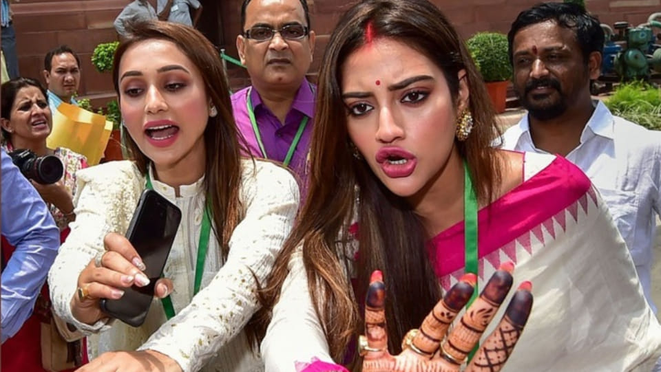 Notice to Tmc Leader Srikanta Mahata After Comments on Nusrat Jahan Mimi Chakraborty as Looting Party