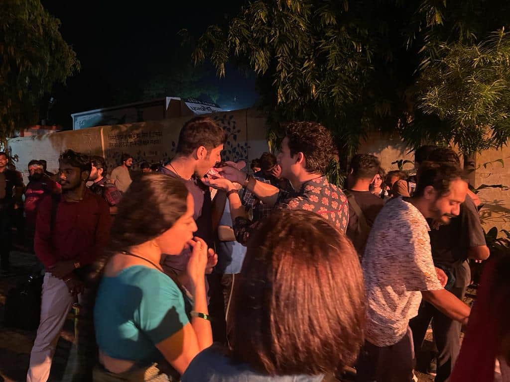 Priyanshu Painyuli celebrates his birthday with the 'Mirzapur 3' team in Varanasi