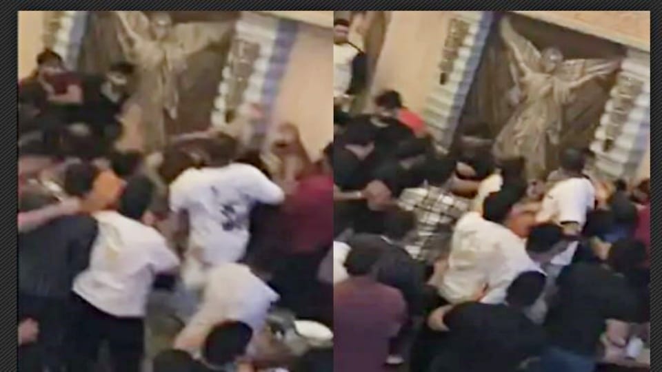 controversy broke out over touching girl in a pub in indore