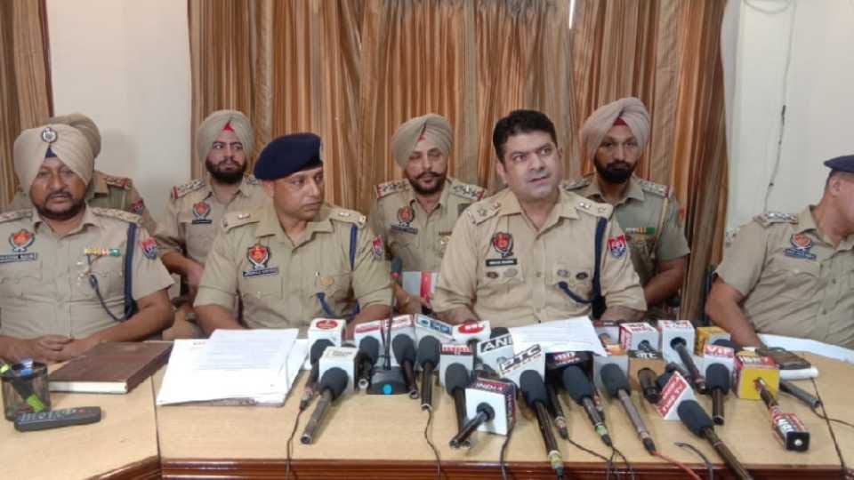 Police arrested 3 shooters and 3 drug smugglers of Jaggu Bhagwanpuria group in Amritsar