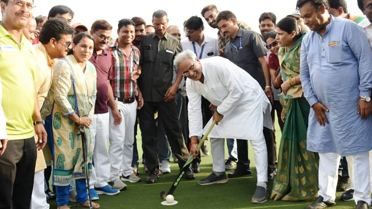 National Sports Day Chhattisgarh CM Bhupesh wishes Sports Day, remembers hockey magician Major Dhyan Chand