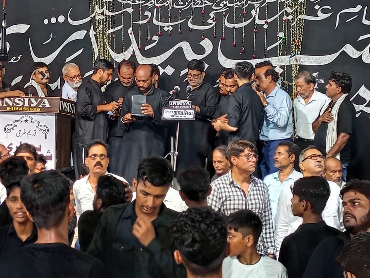 Anjumans mourned in All India Shabdari