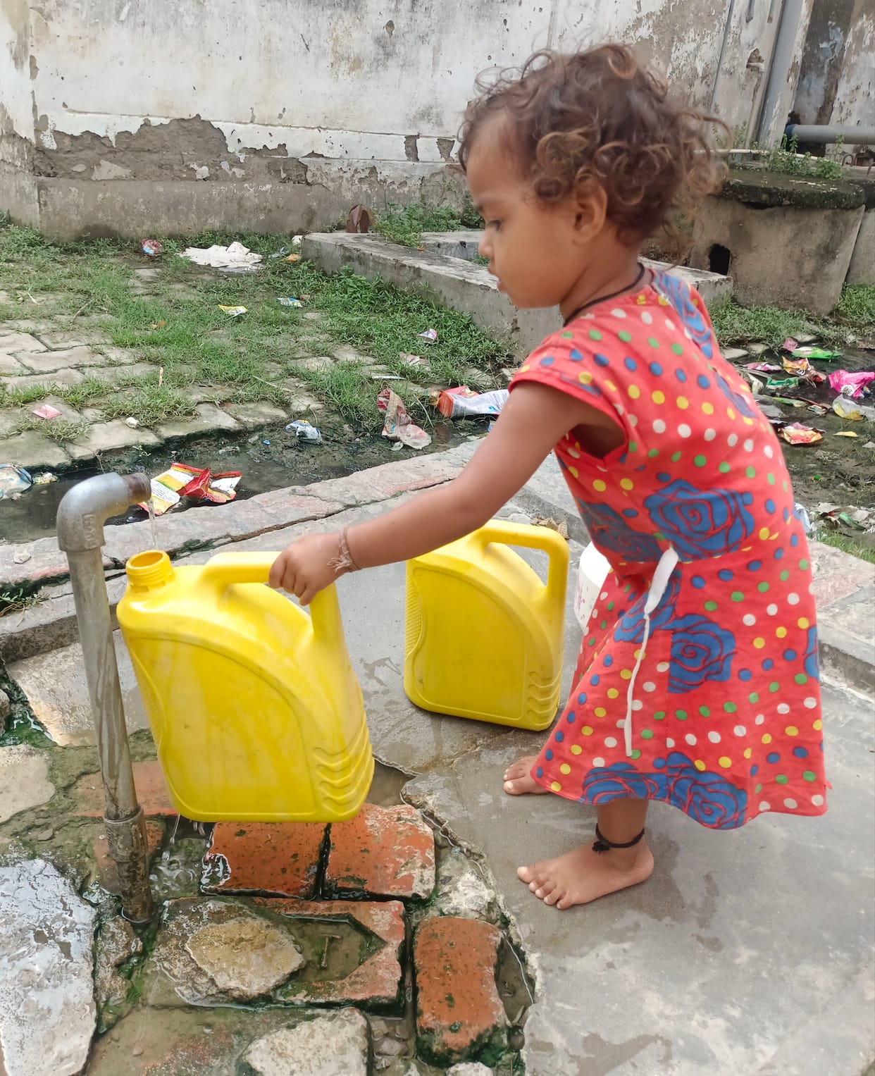 water crisis due to power cut