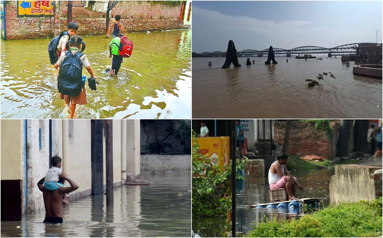 Flood in Varanasi There is no end to this pain of flood victims became helpless fear of 1978 s