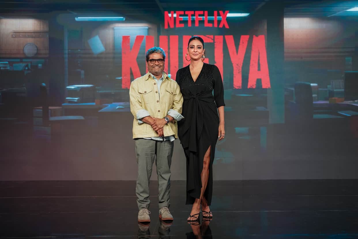 Tabu gets loudest applause at Netflix India Films Day Vishal Bhardwaj Khufiya Escape to Nowhere Amar Bhushan