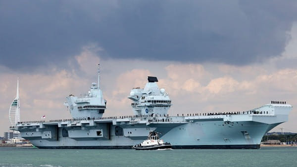 UK's biggest aircraft carrier HMS Prince of Wales breaks down on way to US