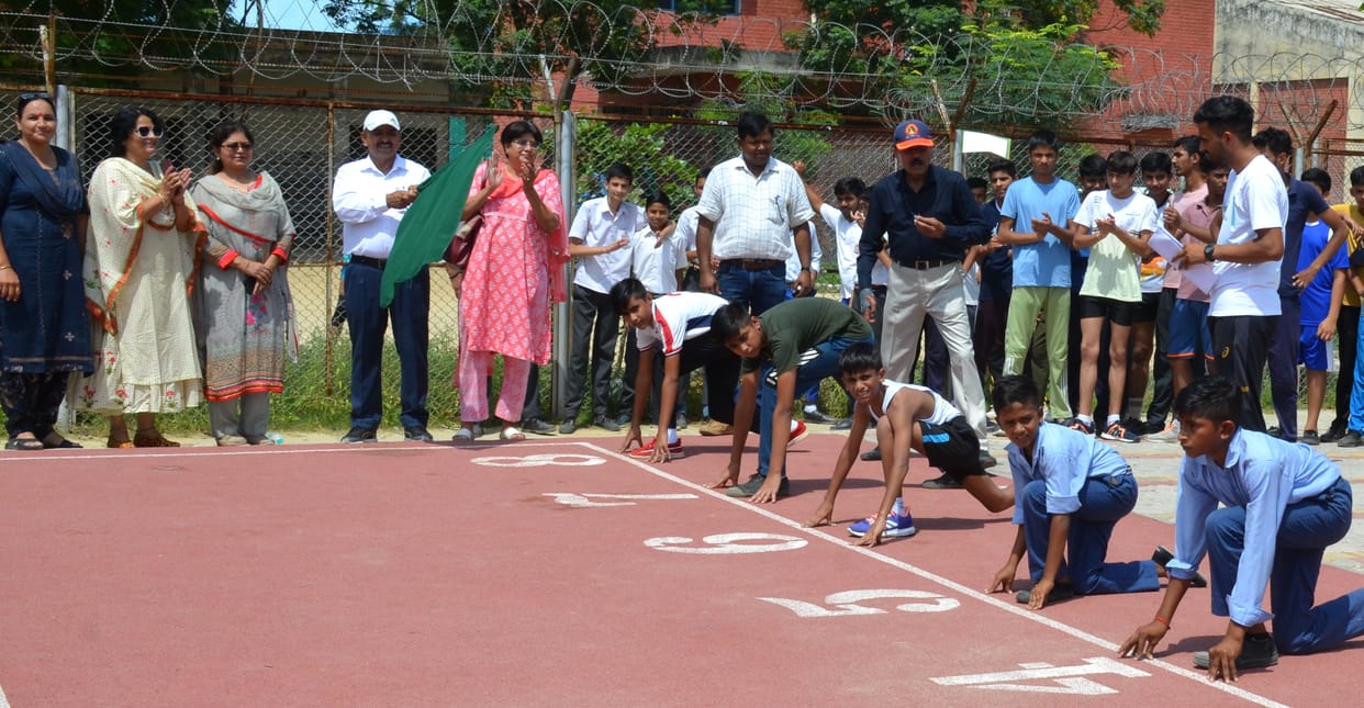 Children running in school uniform, no water was found in changing room