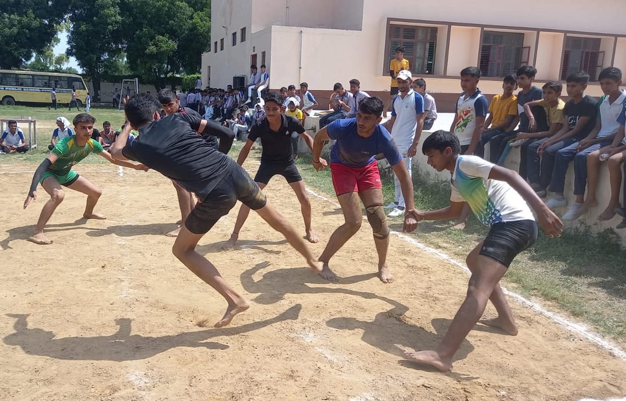 Gandhi and Da Vinci House became winners in Kabaddi