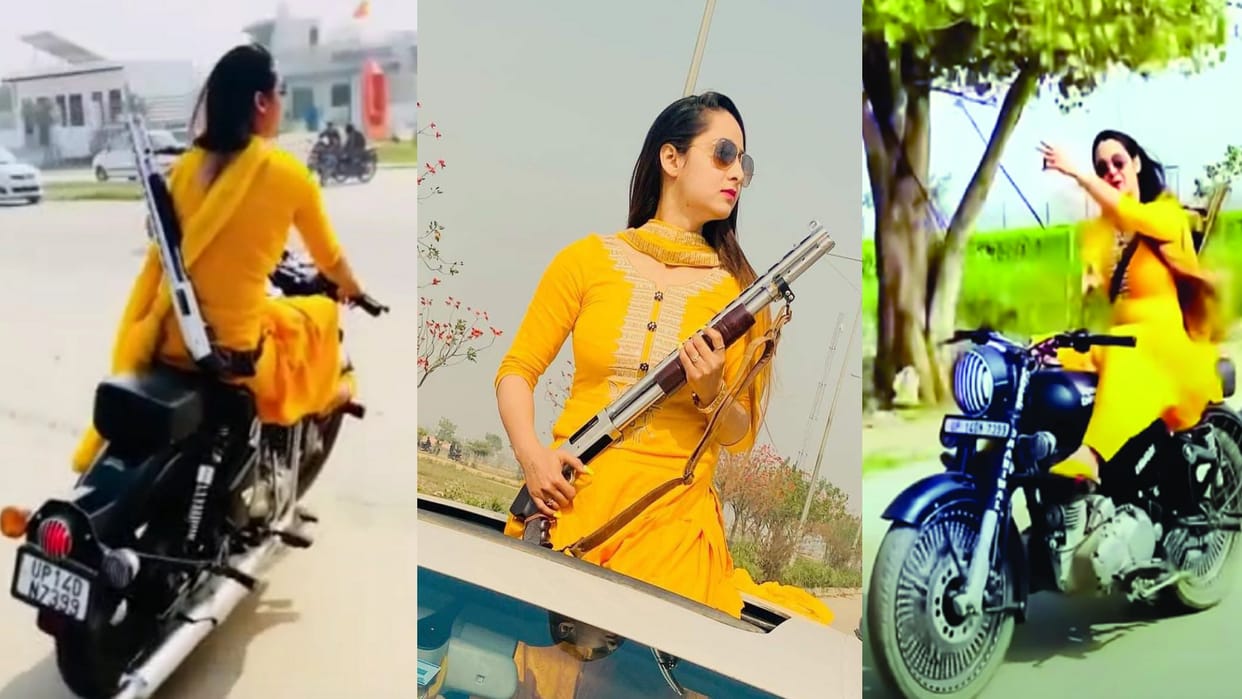 Bullet Rani arrested by Ghaziabad police there was dispute over collision of soldier scooty with Shivani Dabas