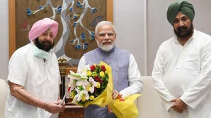 आज भाजपा में शामिल होंगे कैप्टन अमरिंदर सिंह।