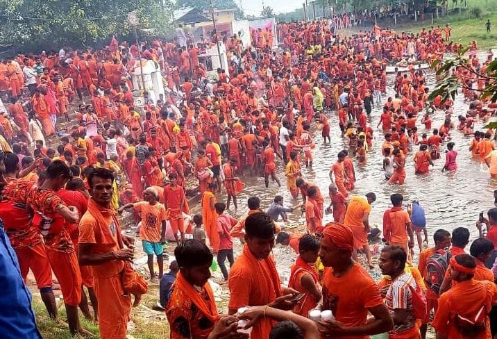 gonda,shiv mandir,teej program