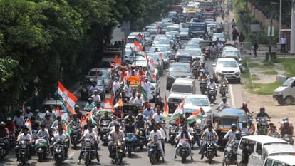 jammu kashmir congress president Vikar Rasool And Rajni Patil reached Jammu