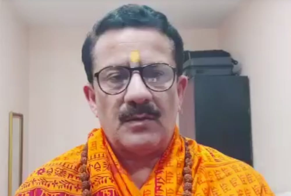 Wasim Rizvi alias Jitendra Narayan Singh Tyagi released a new video haridwar