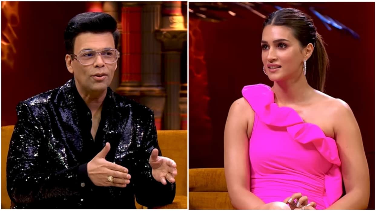 Koffee With Karan 7: Kriti Sanon talks about moms approval for roles and rejecting karan johar lust stories