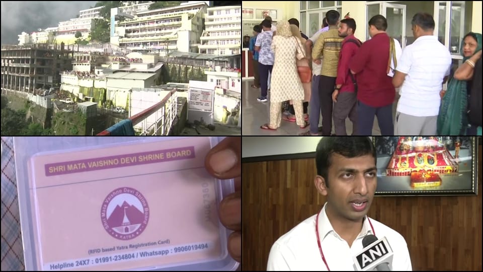 Mata Vaishno Devi Shrine Board introduced RFID equipped Yatra access cards for real time crowd management