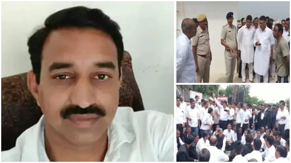 Lawyer Vijay Singh Commits Suicide In Shri Ganganagar Rajasthan police Harassment