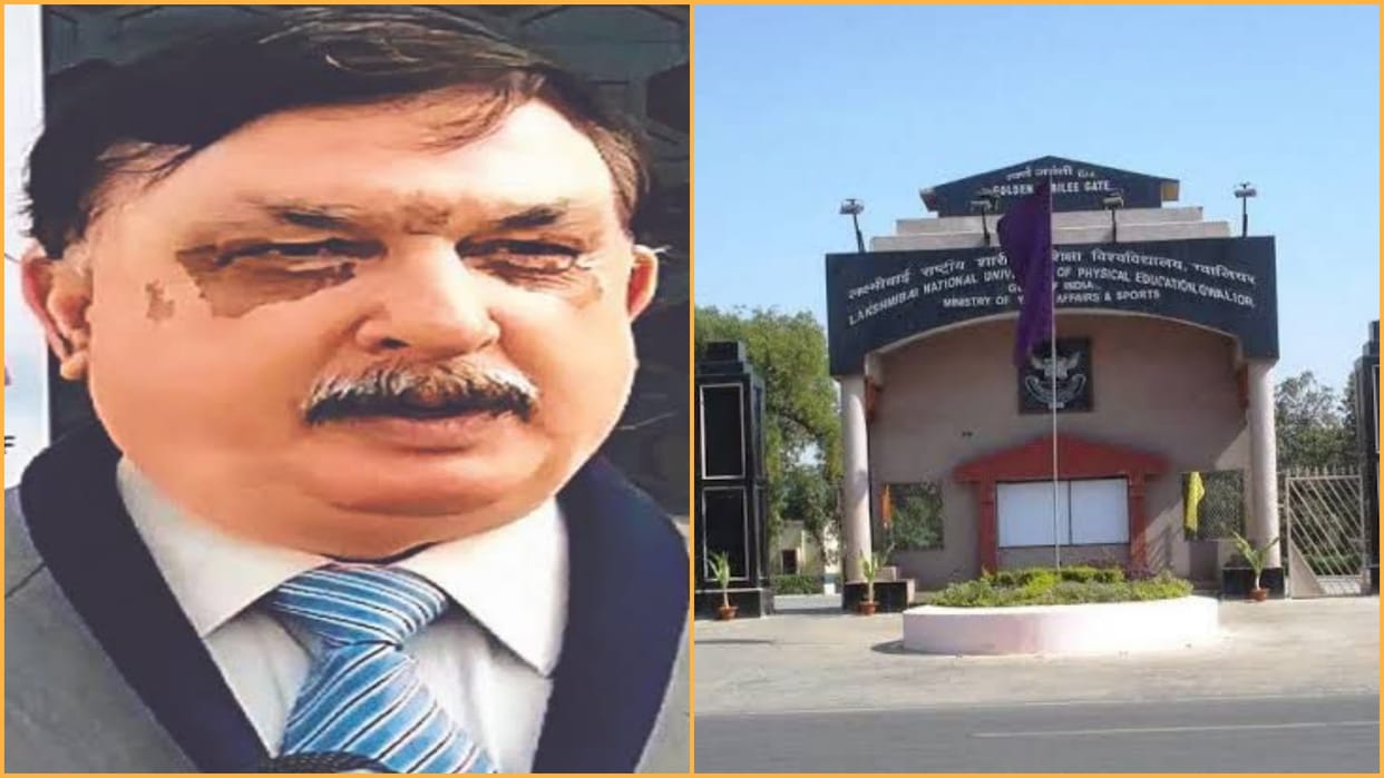 Case of molestation on former Vice Chancellor of LNIPE Gwalior