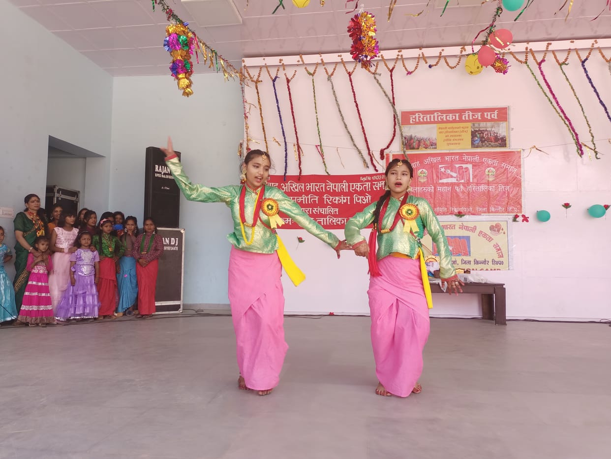 teej fair celebredted in kinnaur