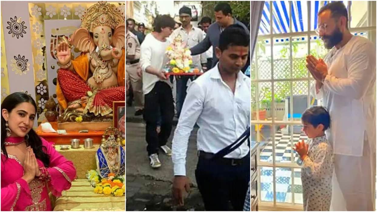 Ganesh Chaturthi 2022 salman khan shahrukh khan saif ali and more non hindu celebs who celebrate ganpati utsav