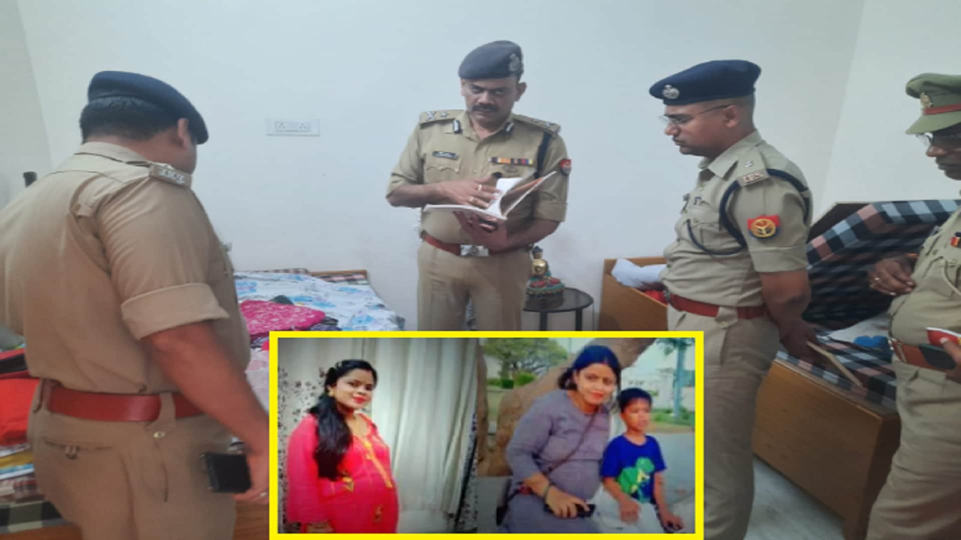 Meerut Police has sent to jail accused Harish in mother son murder case of Bank manager