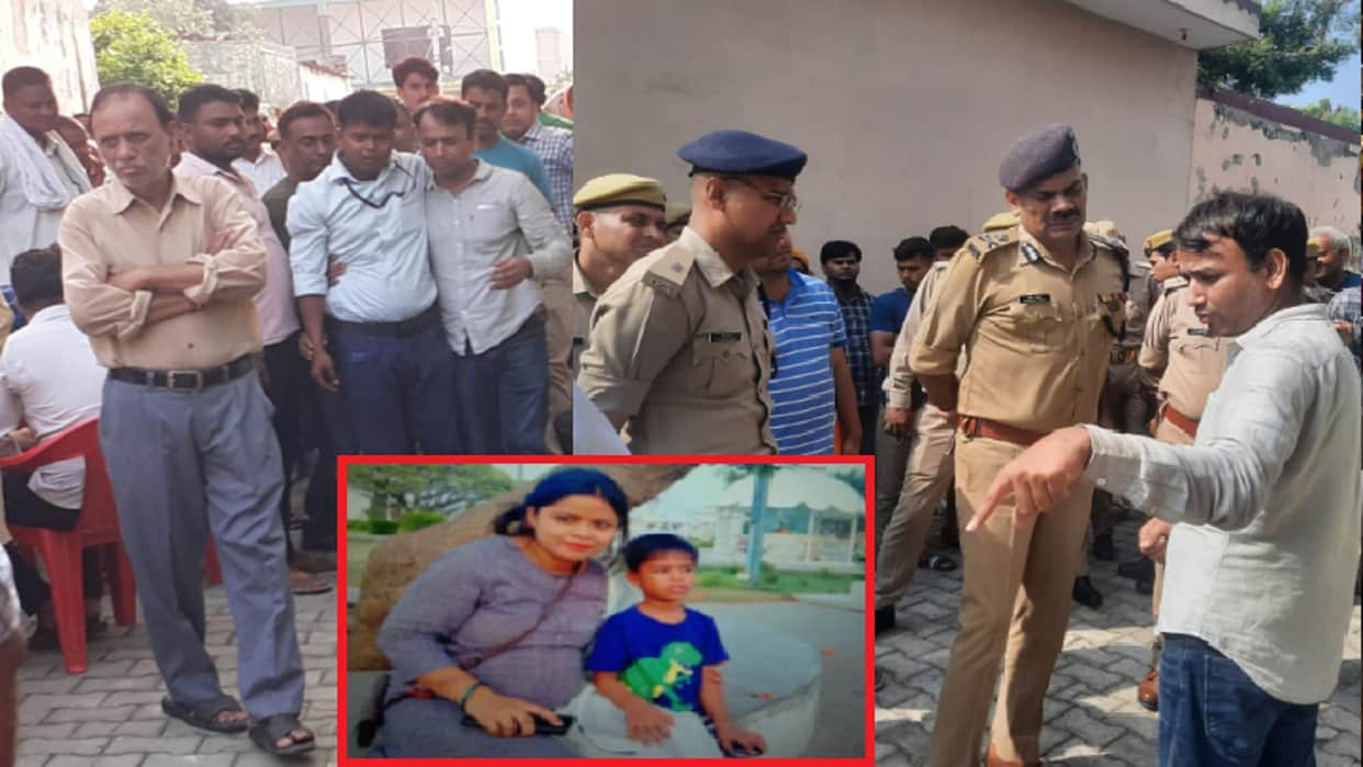 Meerut: Brother PCS officer said that will be punished to criminals in sister and her son murder case