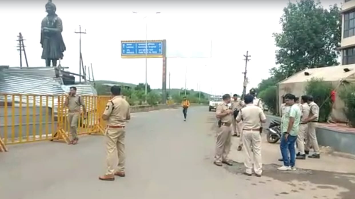 Police force deployed in Gwalior on birth anniversary of Maharaja Mihir Bhoj