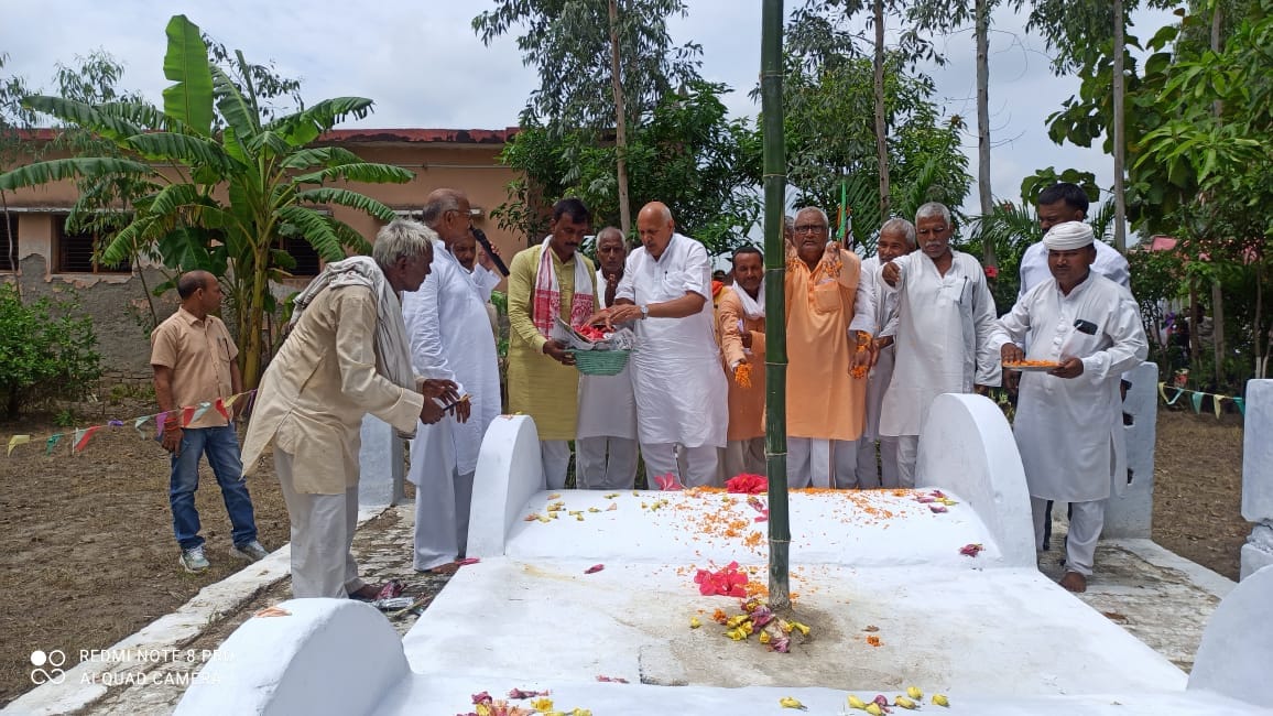 Martyr Memorial to be built in Pachrukhiya and Narayanpur Kothi