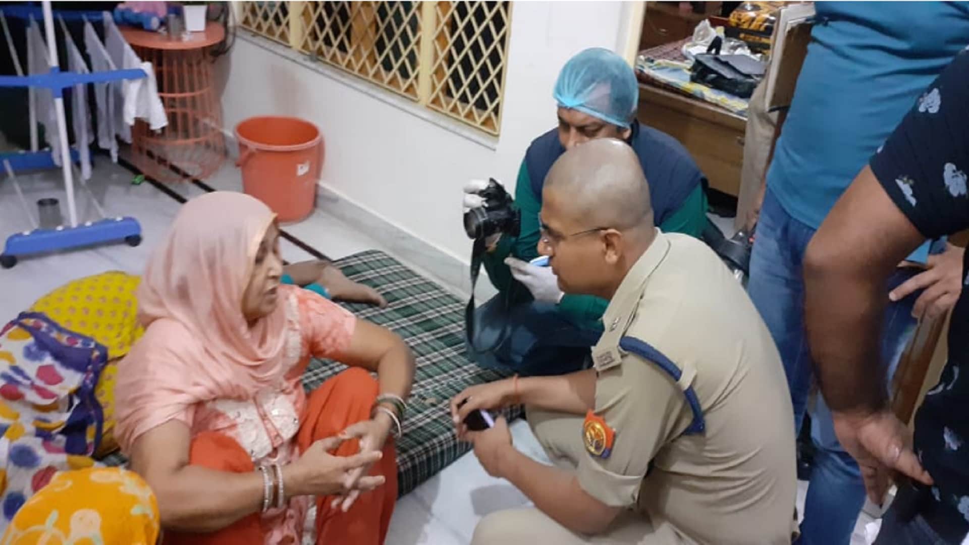 A relative has exposed the truth of the murder of wife and son of bank manager in police interrogation