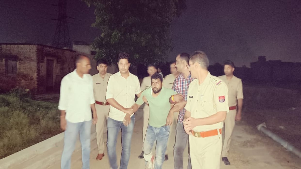 Meerut Nizamuddin murder case: police have arrested accused Salman in encounter