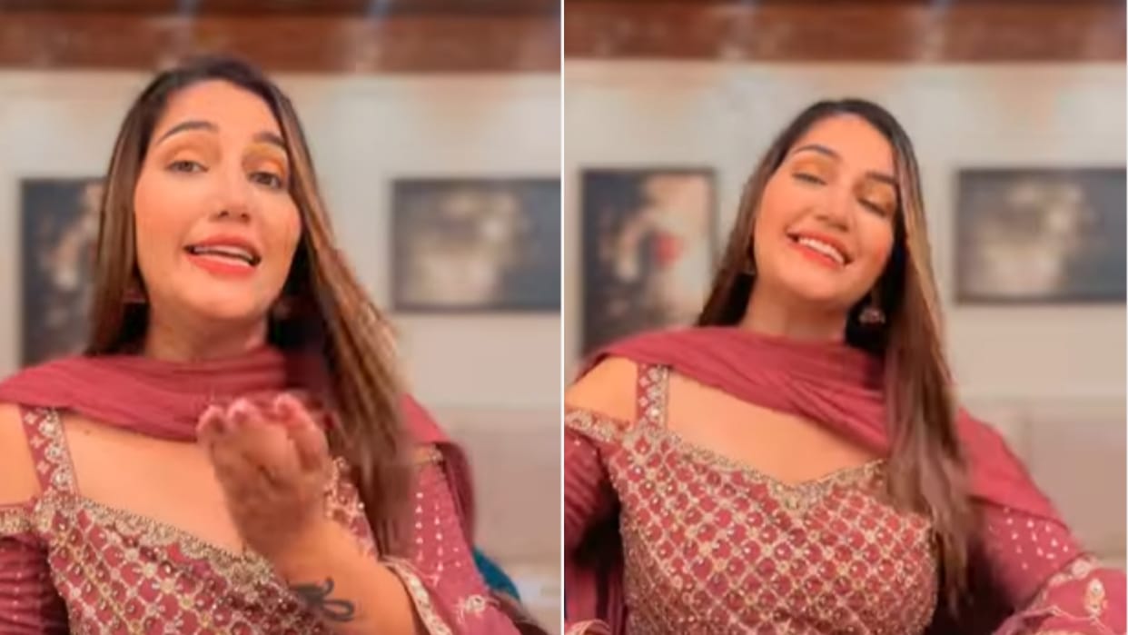 Sapna Choudhary new song love you gori re become hit on Social media