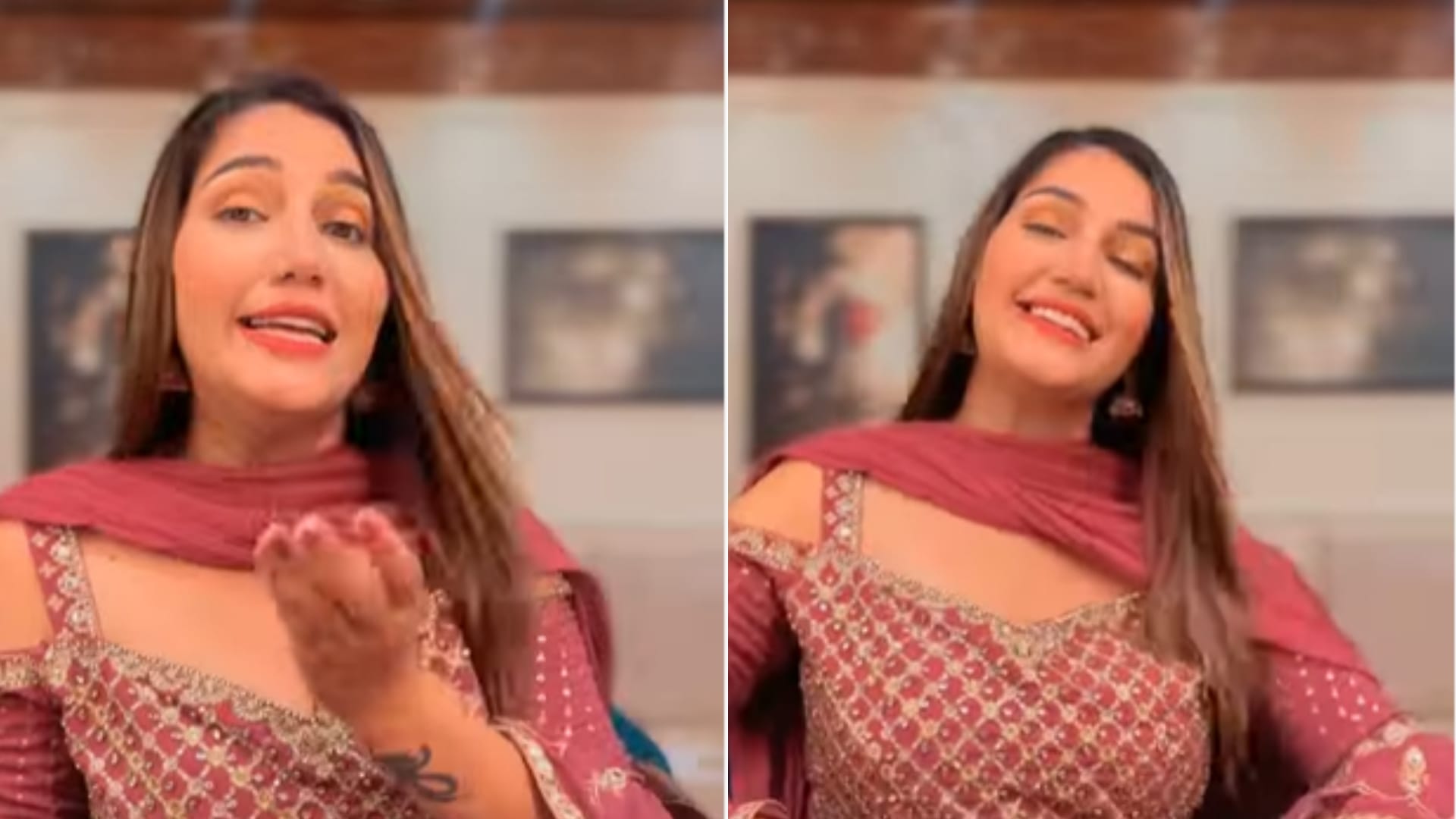 sapna chaudhary superhit dance video viral on pani chhalke song see video here
