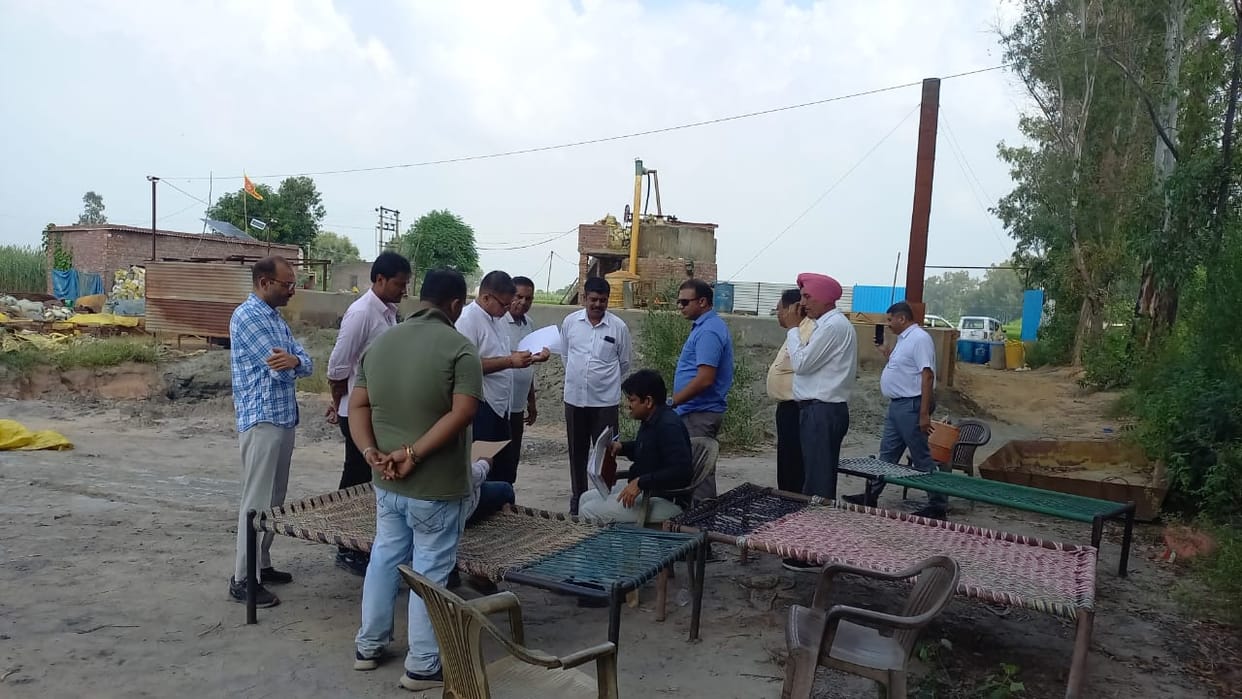 CM Flying raid, illegal factory of Zinc Sulphate caught, Ambala